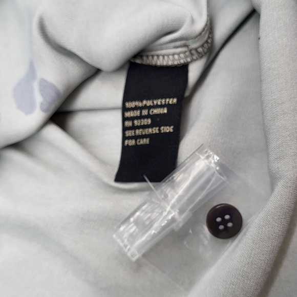 🆕️🐆Diane Gilman Amimal Print Silky Blouse - Picture 8 of 10